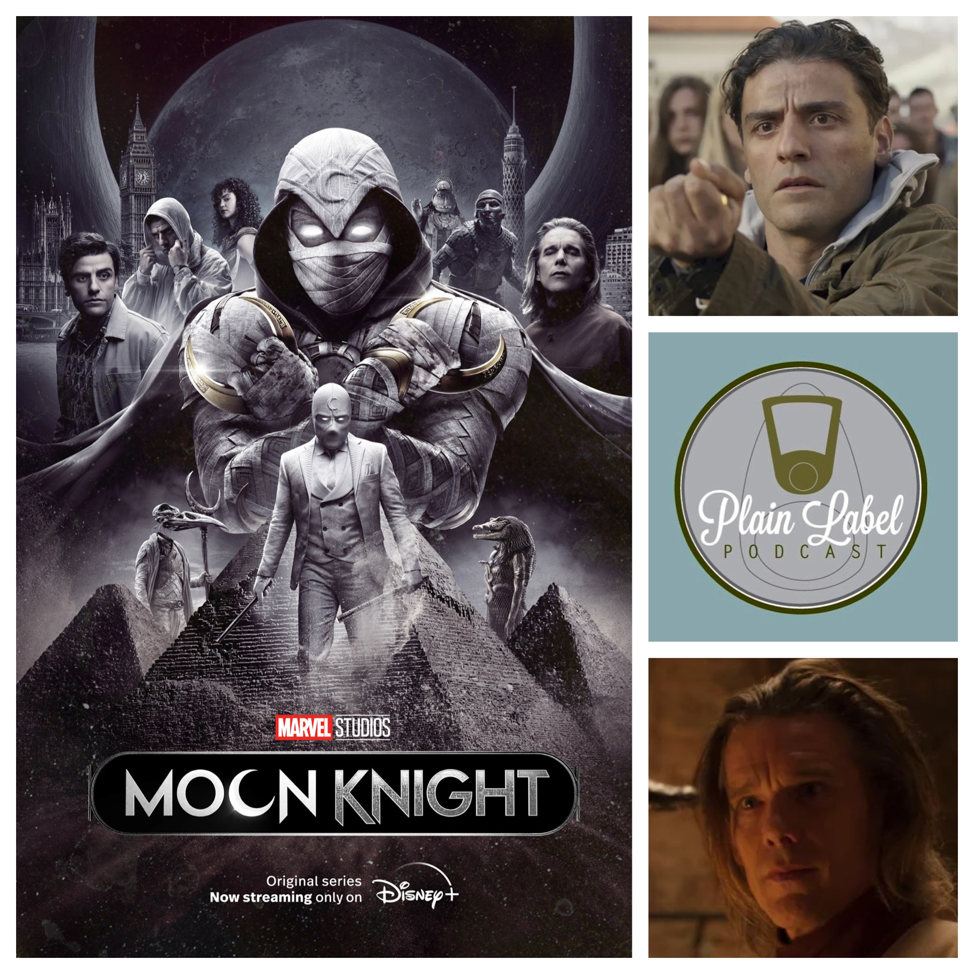 Plain Label Podcast V4E86 – MCU Phase 4 – Moon Knight Part 1