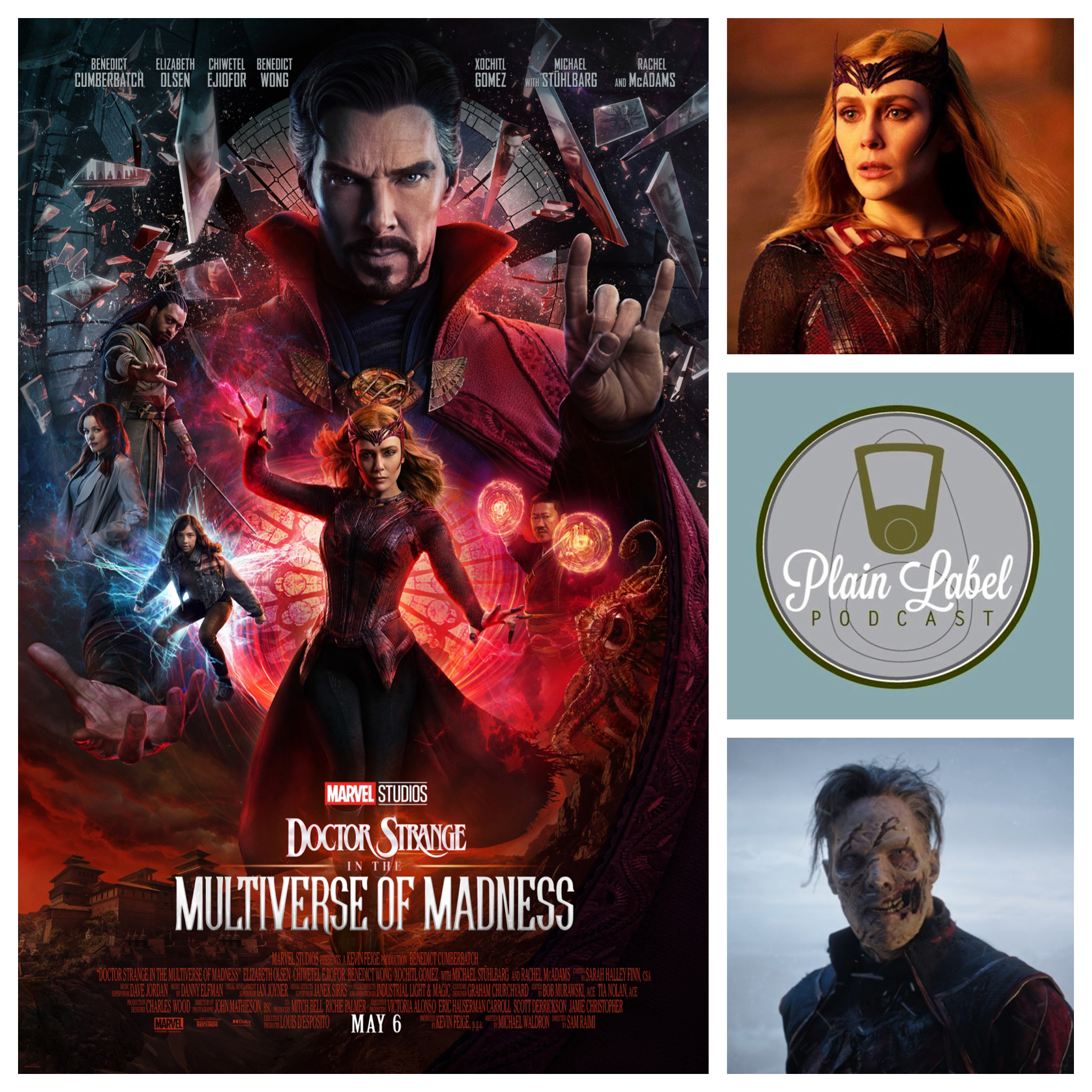 Plain Label Podcast V4E88 – MCU Phase 4 – Doctor Strange in the Multiverse of Madness