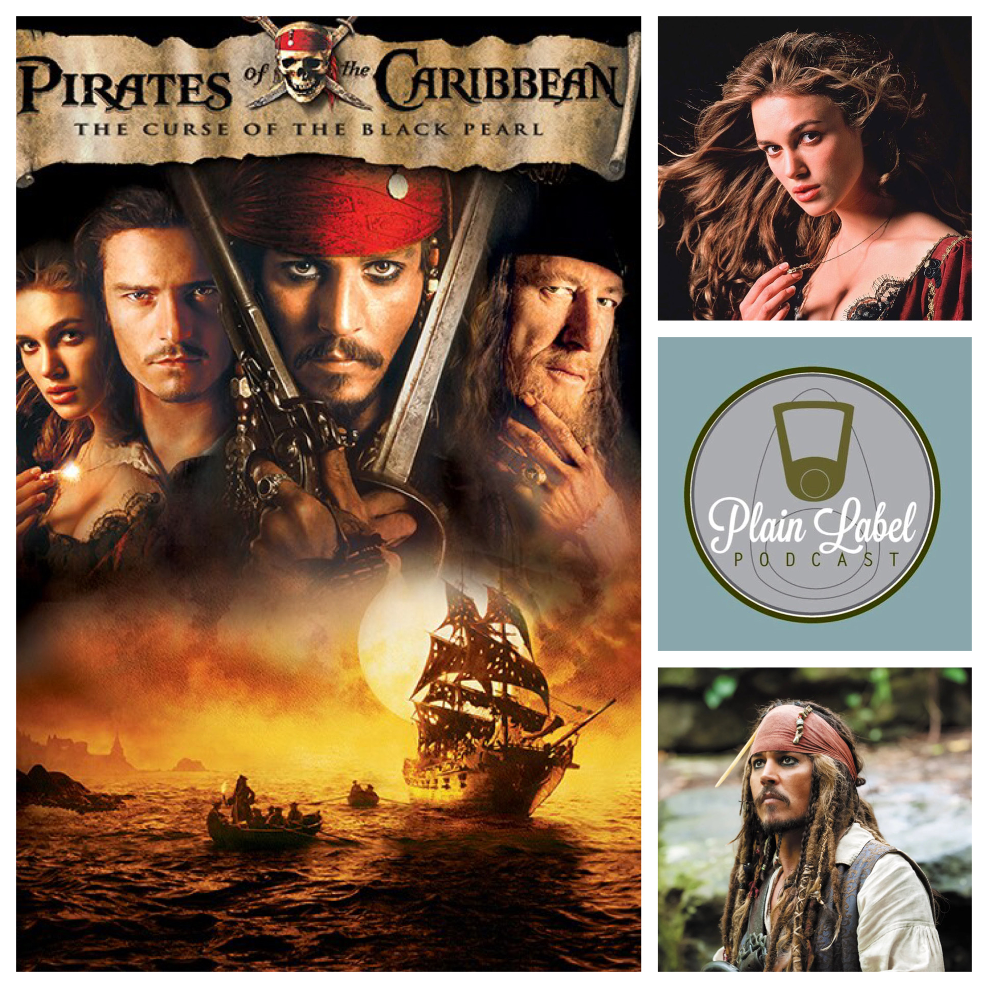 Plain Label Podcast – Rewind – V3E6 – Pirates of the Caribbean Franchise Part 1