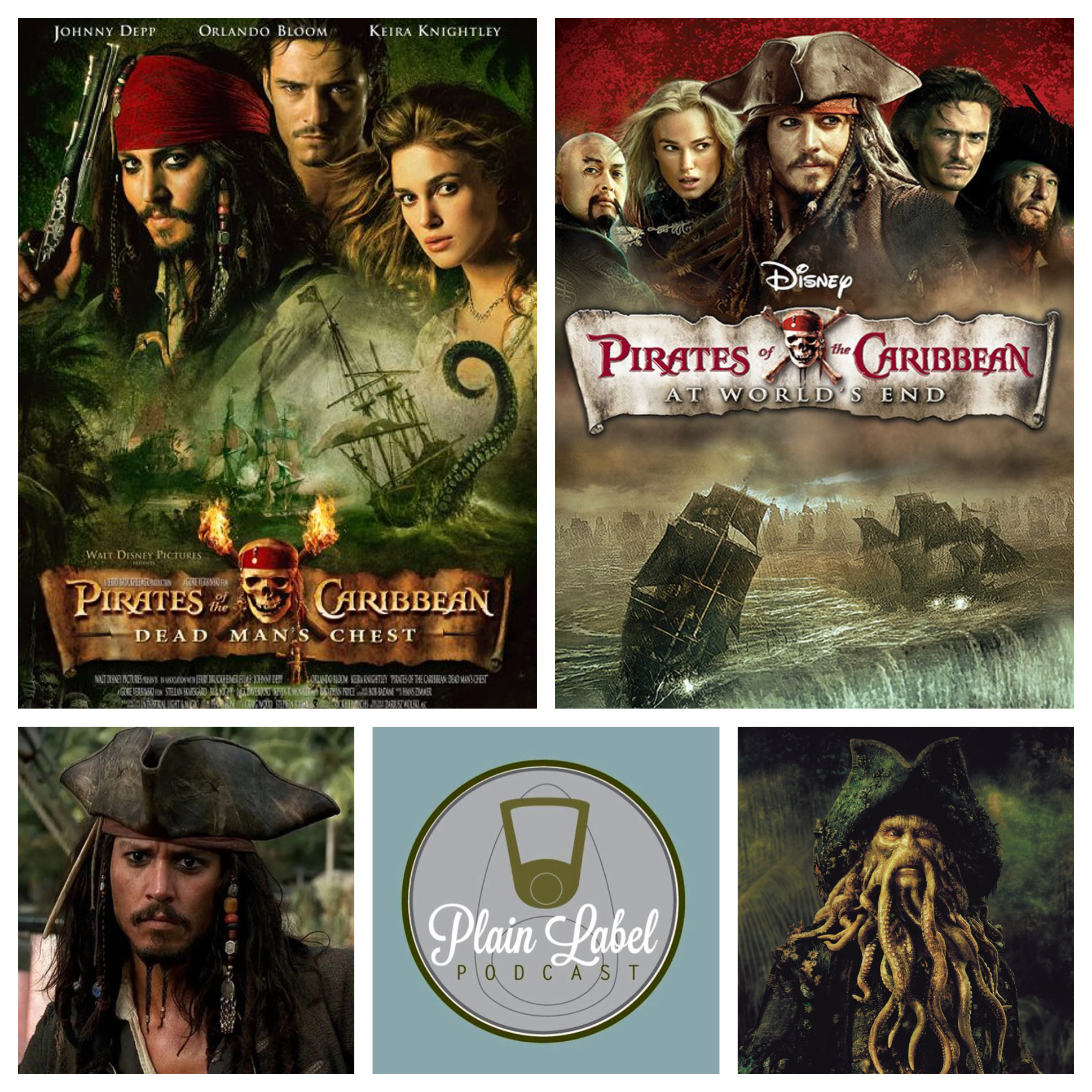 Plain Label Podcast – Rewind – V3E7 – Pirates of the Caribbean Franchise Part 2