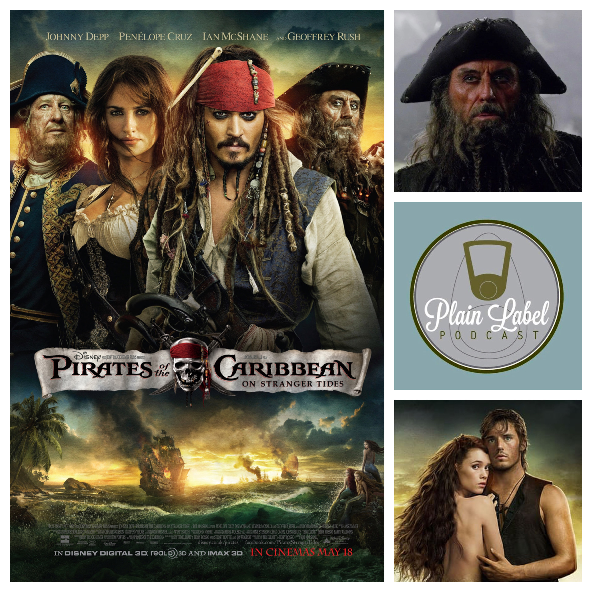 Plain Label Podcast – Rewind – V3E8 – Pirates of the Caribbean Franchise Part 3